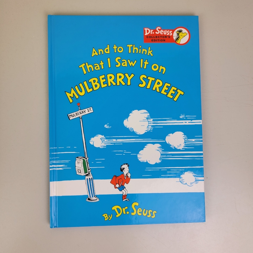 And to think that I saw it on Mulberry Street Dr Seuss Kohl's book